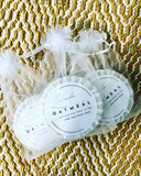 LAVENDER OATMEAL ROUND BAR SOAP