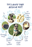 TY'S RUFF DAY RESCUE KIT - DOG PAW CARE BOX #1